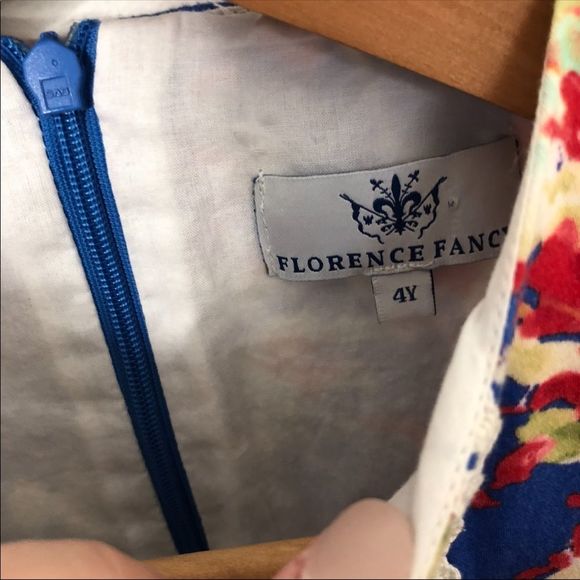 Florence Fancy Girls Floral Ava Dress Size 4 Years - Picture 4 of 6